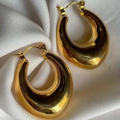 Ugo hoops (gold) - 9,300 - 3 in stock